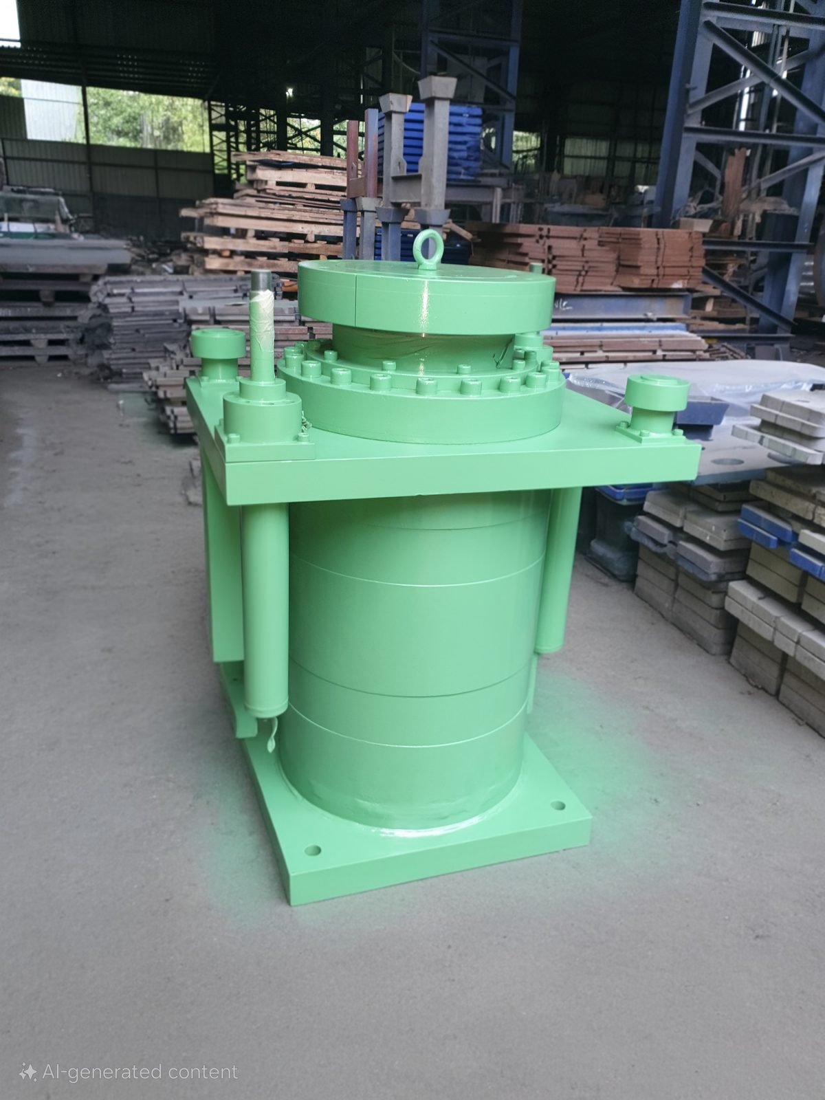 400 Ton Hydraulic Cylinder semi-product, manufactured by Desire Hydraulics, Pune